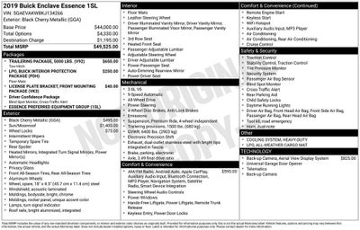 2019 Buick Enclave Essence