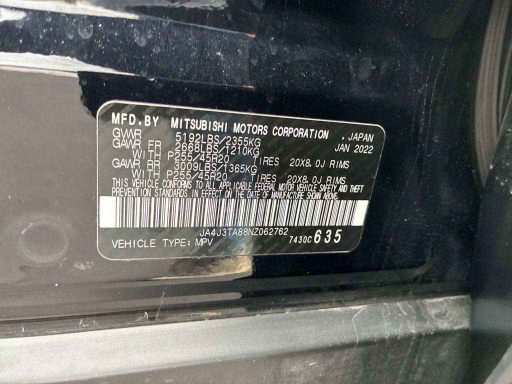 2022 Mitsubishi Outlander ES