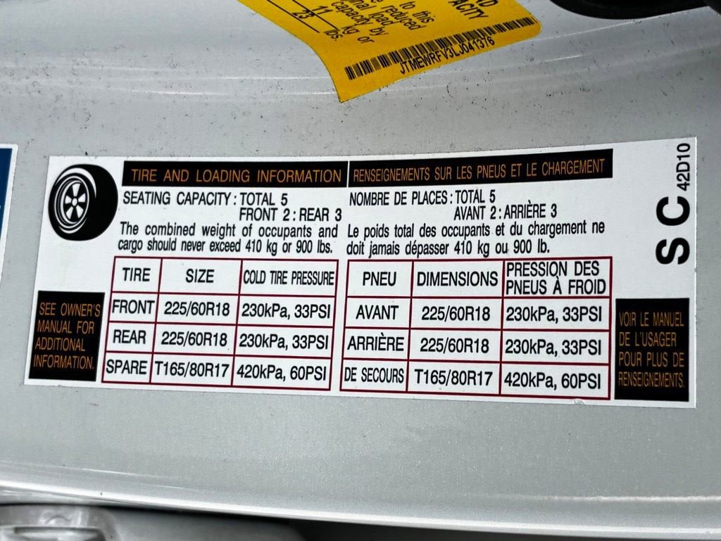 2020 Toyota RAV4 Hybrid XSE