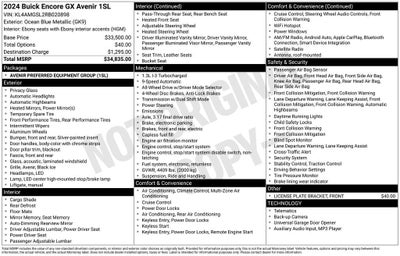 2024 Buick Encore GX Avenir