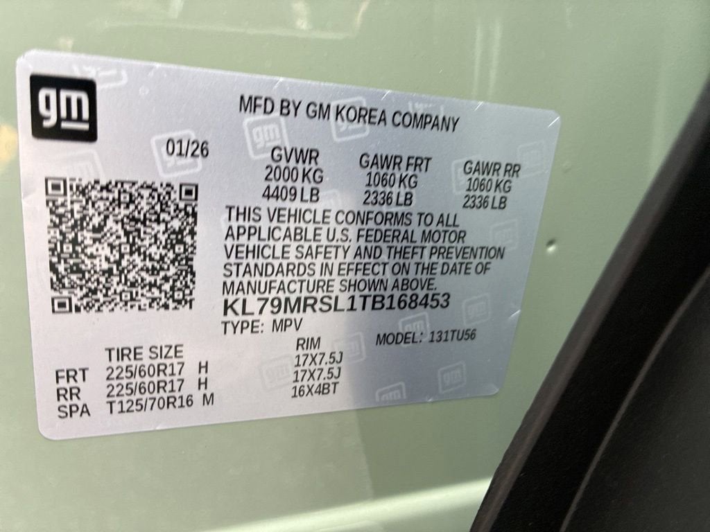 2026 Chevrolet Trailblazer LT