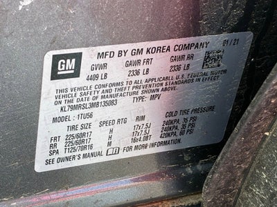 2021 Chevrolet Trailblazer LT