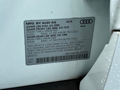 2020 Audi SQ5 Prestige