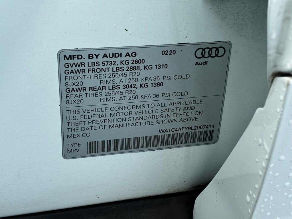 2020 Audi SQ5 Prestige