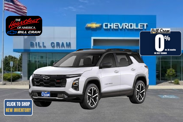 2026 Chevy Equinox and Trax. Chevy SUVs offer value that kee