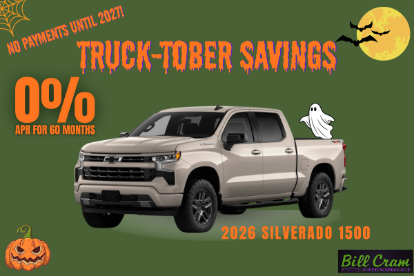 2026 Chevy Silverado 1500. 0% APR for 5 years For well quali