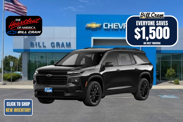 Select Market Customer Cash - 2026 Chevrolet Traverse -$1,50